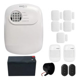 Kit Alarme Anm 24 Net 5 Sensor Sem Fio Magnético E 2 Infra