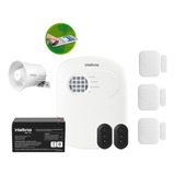 Kit Alarme Intelbras Anm 24 App 3 Sensor Abertura Sem Fio