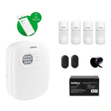 Kit Alarme Intelbras Anm 24 App 4 Sensor Fio Infra Pet 20 Kg