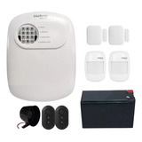 Kit Alarme Intelbras Anm 24 App Celular 4 Sensor 2 Controle