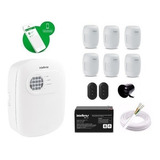 Kit Alarme Intelbras Anm 24 Com App 6 Sensor Infra Com Fio