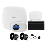Kit Alarme Monitorado Amt 2018e 7 Sensores Infravermelho Cf