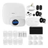 Kit Alarme Monitorado Amt 2018e Com 15 Sensores Intelbras