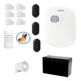 Kit Alarme Residencial 24 Net 6 Sensor Porta Pet Intelbras
