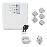Kit Alarme Residencial 5 Sensor Portas Janelas Cadastrados