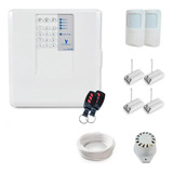 Kit Alarme Residencial Hombrus 6 Sensores Com Fio Discadora
