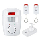 Kit Alarme Residencial Sem Fio Sensor Presença + 2 Controles