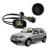 Kit Alavanca Câmbio Completa Pomo Preto Palio 1.4 8v 2007