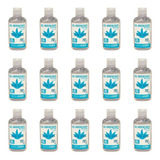 Kit Álcool Em Gel Pequeno Para Mãos - 60ml - 15 Unidades