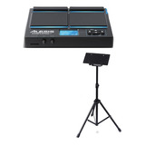 Kit Alesis Samplepad 4 Bateria Eletrônica