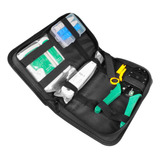 Kit Alicate Crimpar Decapador Punch Down Testador Rede Rj45
