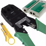 Kit Alicate D Crimpar Rj45 Cabo