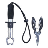 Kit Alicate Pega Peixe Inox Mais Alicate De Pesca Tira Anzol