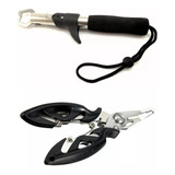 Kit Alicate Pega-peixe Inox + Alicate De Pesca Tira Anzol!!