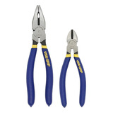 Kit Alicate Universal 8 Pol E Alicate Corte Diag 6 Pol Irwin