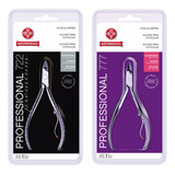 Kit Alicates Cutícula Mundial 777+722 Profissional Original