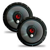 Kit Alto Auto Falantes Bomber 6 Polegadas Triaxial Carro Som