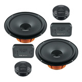 Kit Alto Falante 2 Vias Hertz Dsk 165.3 6'' 160 W + Brinde