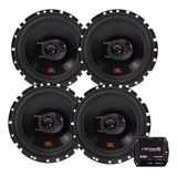 Kit Alto Falante Flex3 Jbl Portas+ Amplificador Rca Stetsom