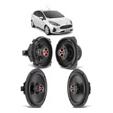 Kit Alto Falante New Fiesta 6 E 5 Polegadas 240w Rms