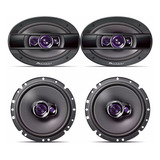 Kit Alto Falante Pioneer 6x9'' E 6'' Tampão E Porta 400w Rms