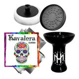 Kit Alumínio Rosh Cerâmica Furador Automático Para Narguile