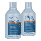 Kit Amend Gold Black Definitive Liss Shampoo + Condicionador