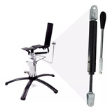 Kit Amortecedor Cadeira Barbeiro Reclinável Pistão Gás 750n