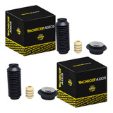 Kit Amortecedor Coxim Batente Coifa Gol Parati G2 - Axios