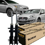 Kit Amortecedor Monroe Diant Fiat Bravo 1.4 1.8 2010 2017