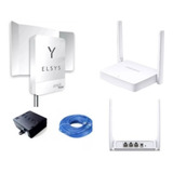 Kit Amplimax 4g Internet/telefonia Móvel Rural + Roteador