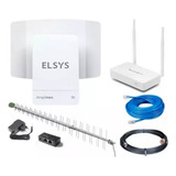 Kit Amplimax Fit 4g Internet Rural + Rot + Antena + Cabo 40m