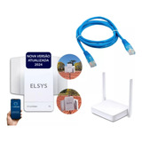 Kit Amplimax Fit + Roteador 2 Antenas + Cabo Rj 45 - 5m