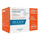 Kit Anacaps Activ+ Ducray 90 Cápsulas