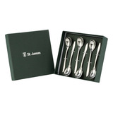 Kit Andrew Colher De Café Inox (6 Unds)