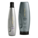 Kit Aneethun Blond System Sh Matizante + Mask Cinza 250g