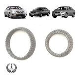 Kit Anel De Vedação Escapamento Toyota Corolla 2.0 16v 03... ( Dianteiro 61mm Int. ) E ( Traseiro 49mm Int. )