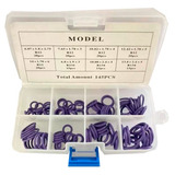 Kit Anel Oring (roxo) Ar Condicionado Automotivo 120pçs