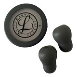 Kit Anel-diafragma Littmann Pediátrico Cinza Mod. Novo