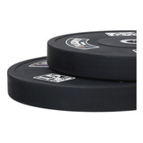 Kit Anilha Bumper Olímpica Cross Training Borracha 30kg 2x15