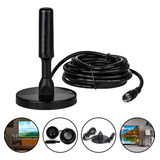 Kit Antena Digital Tv Interna Prova De Água Hdtv Externa