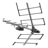 Kit Antena Digital Uhf Yagi Proeletronic Boca Jacaré + Cabo