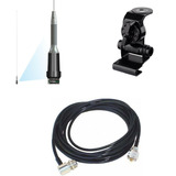 Kit Antena Dual Band Vhf 3/8 Uhf 2×5/8 S P Mala Cabo Ap0191