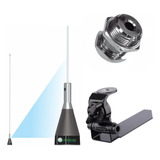 Kit Antena Enfeite Px Vhf Carro Pick Ups Camionetes Vans 