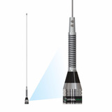 Kit Antena Móvel Vhf 1/4 De Onda Mola E Cabo 5,0 M - Ap4186