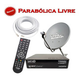 Kit Antena Parabólica Digital Livre Visiontec Banda Ku 60cm