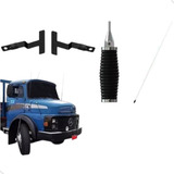 Kit Antena Px Para Caminhão Mercedes 1313 Com Suporte Fixar