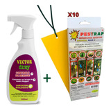 Kit Anti Fungus Gnats Vector Dimy + Placa Adesiva Md Pestrap