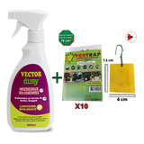 Kit Anti Fungus Gnats Vector Dimy + Placa Adesiva Pq Pestrap