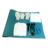 Kit Antiestatico Manta Azul 1200x600mm Com